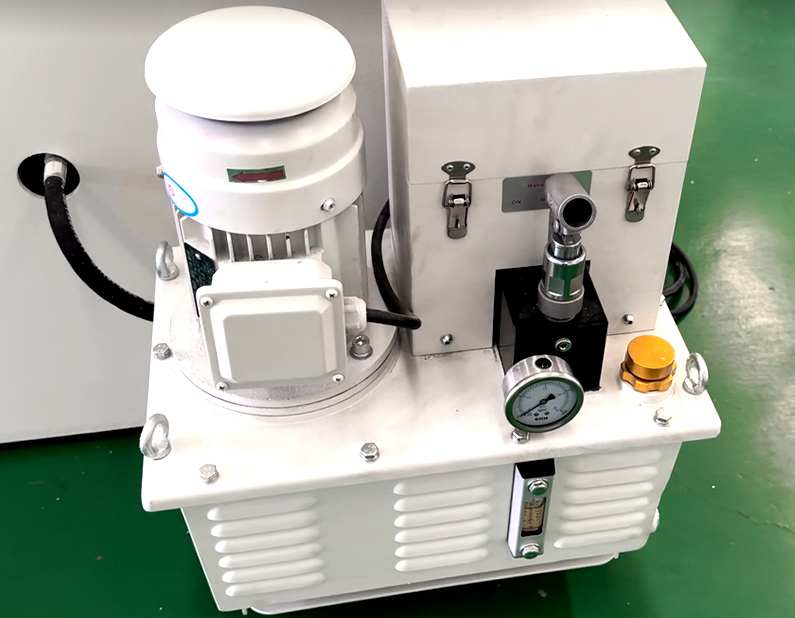 實驗室用造粒機卸料裝置示意圖